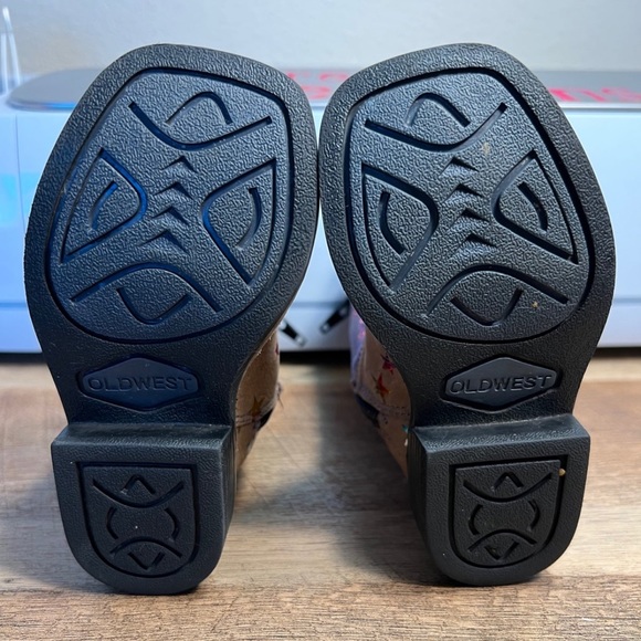 Baby girl Old West boots - Picture 3 of 3